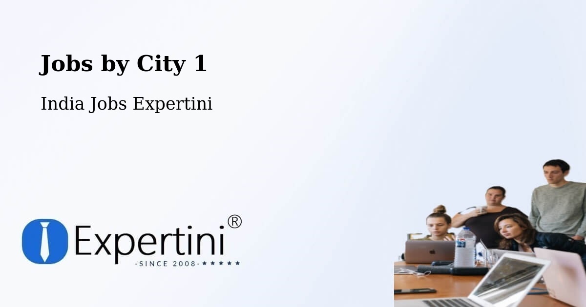 City Jobs in India - Expertini